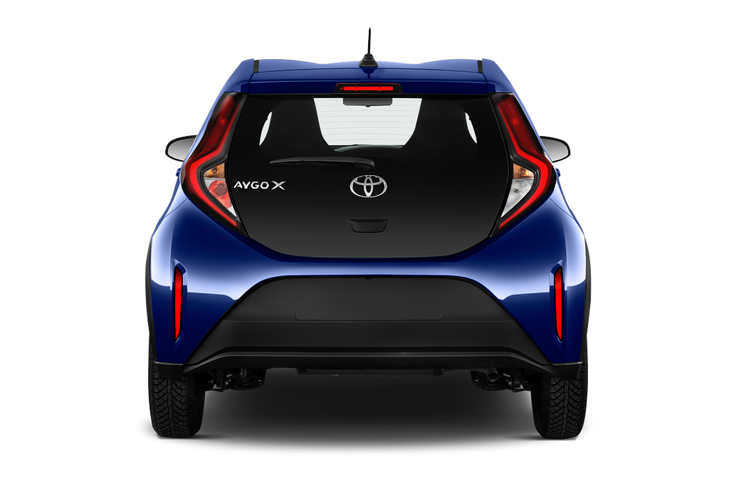 Toyota Aygo X (Baujahr 2023) Active 5 Türen Heckansicht