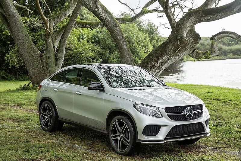 Auch das Mercedes GLE Coupé kommt im Film vor