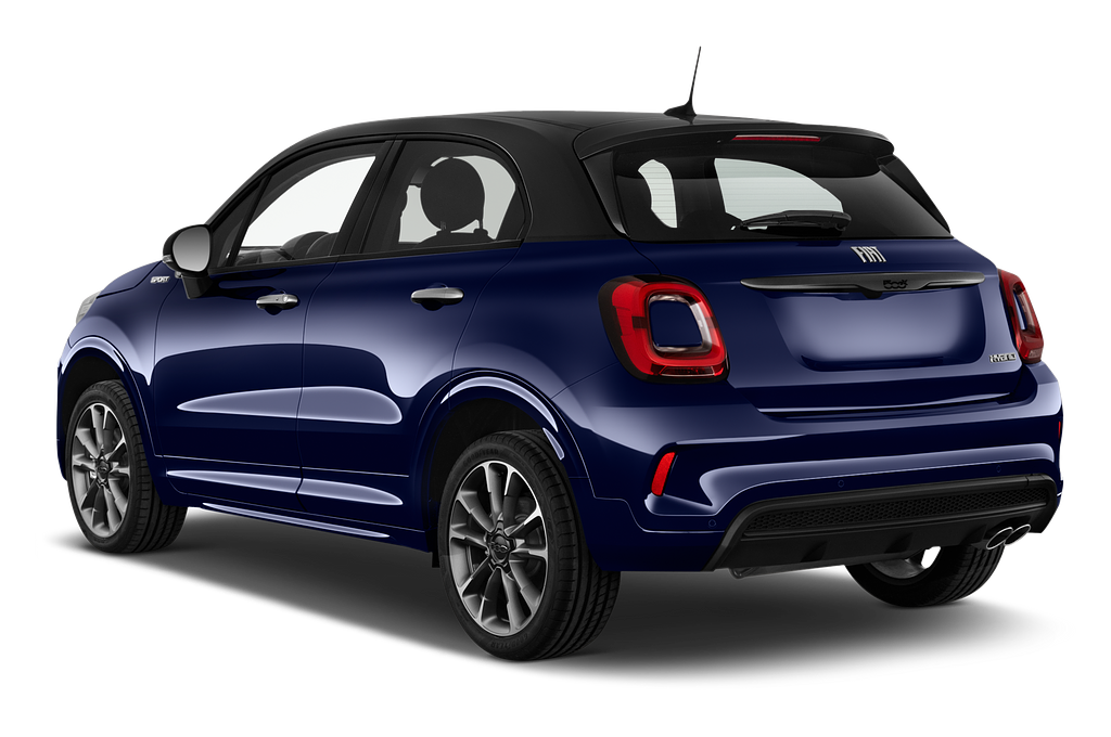 FIAT 500X Hybrid (Baujahr 2023) Sport 5 Türen seitlich hinten