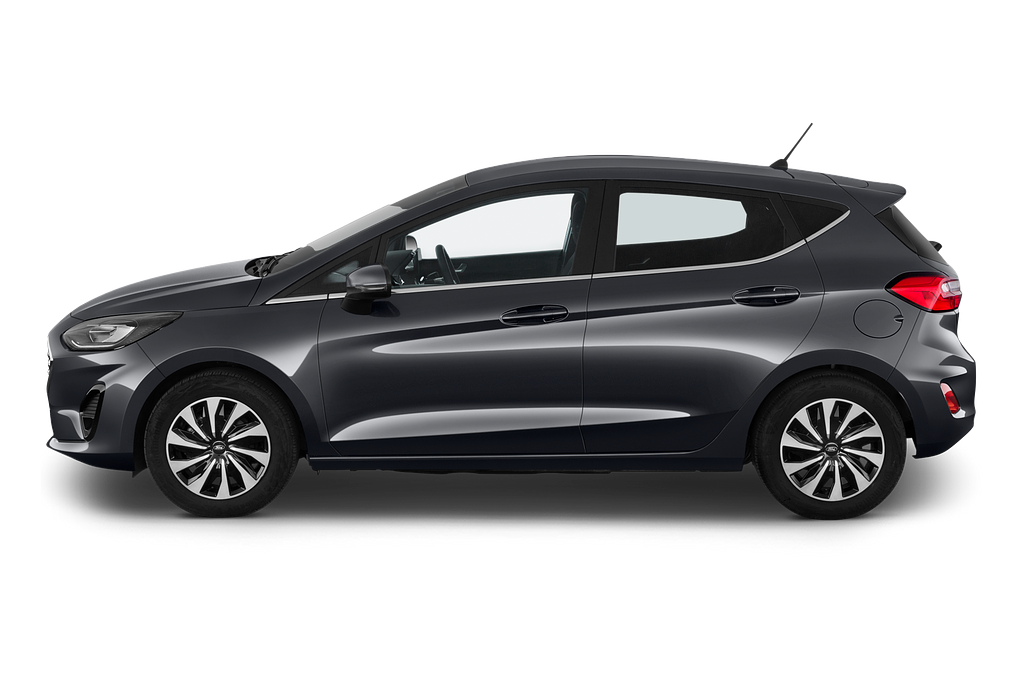Ford Fiesta (Baujahr 2023) Titanium 5 Türen Seitenansicht