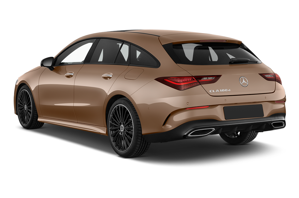 Mercedes CLA Shooting Brake (Baujahr 2023) AMG Line 5 Türen seitlich hinten