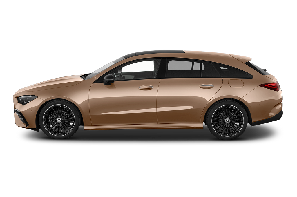 Mercedes CLA Shooting Brake (Baujahr 2023) AMG Line 5 Türen Seitenansicht