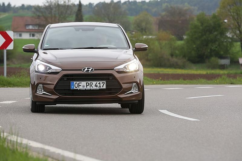 Das Hyundai i20 Coupé hat das typische Familiengesicht