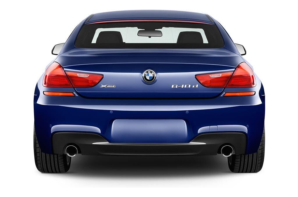 BMW 6 Series (Baujahr 2016) - 4 Türen Heckansicht