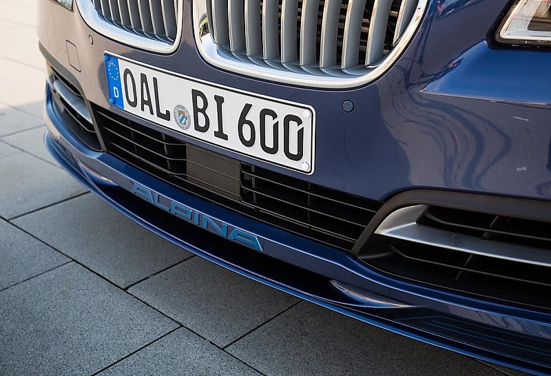 BMW Alpina B5 Edition 50 - der obligatorische Alpina-Spoiler