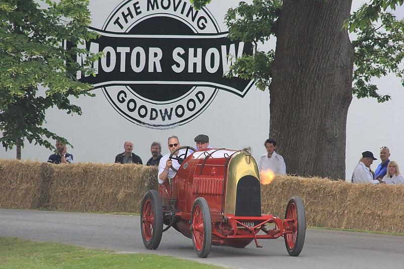 Eines der Highlights des diesjährigen Festival of Speed: der Fiat S76 mit 28,4 Litern Hubraum aus dem Jahr 1911.