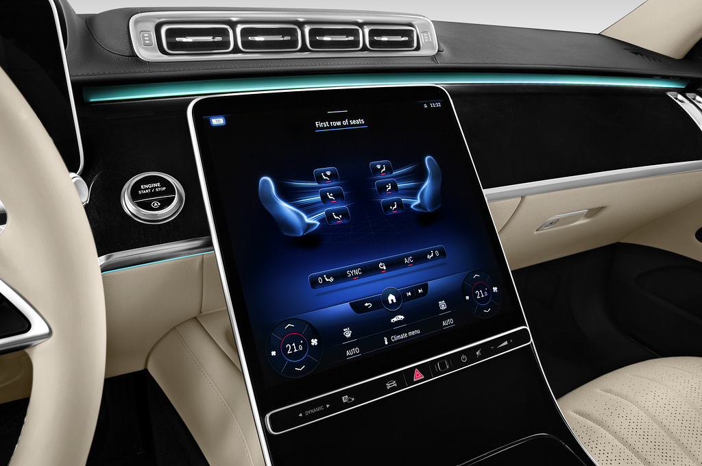 Mercedes S-Class (Baujahr 2023) 350d L 5 Türen Temperatur und Klimaanlage