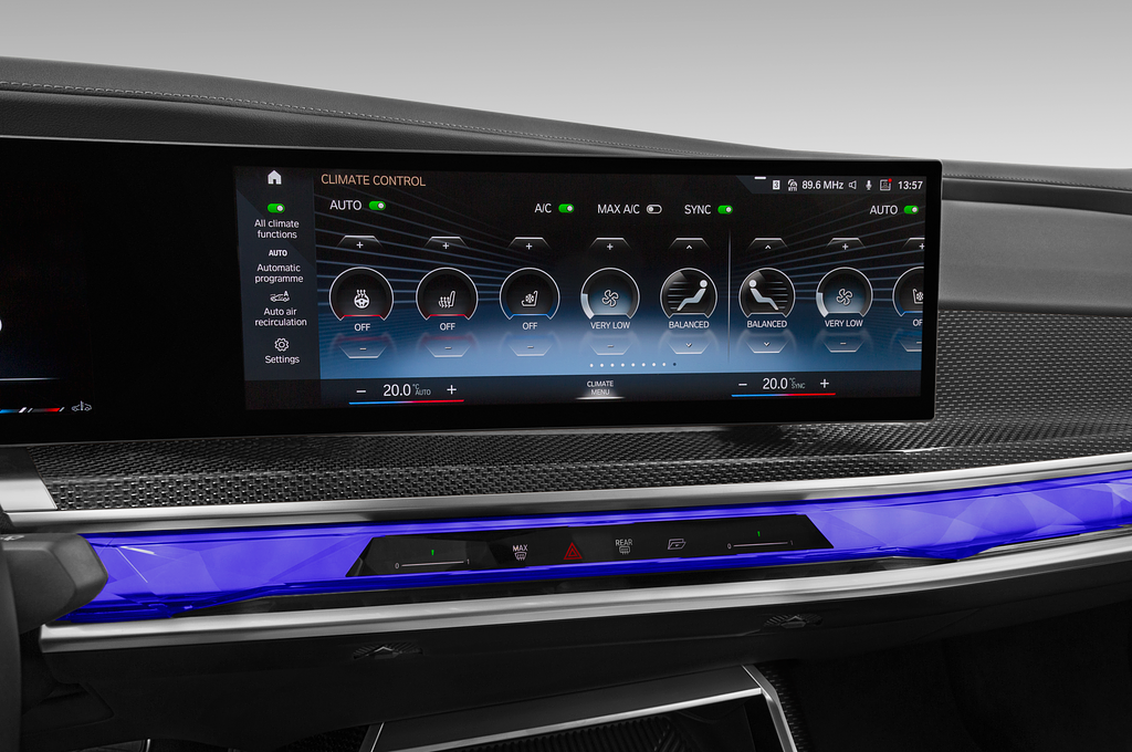 BMW 7 Series Plug-in Hybrid (Baujahr 2024) M760e xDrive 4 Türen Temperatur und Klimaanlage