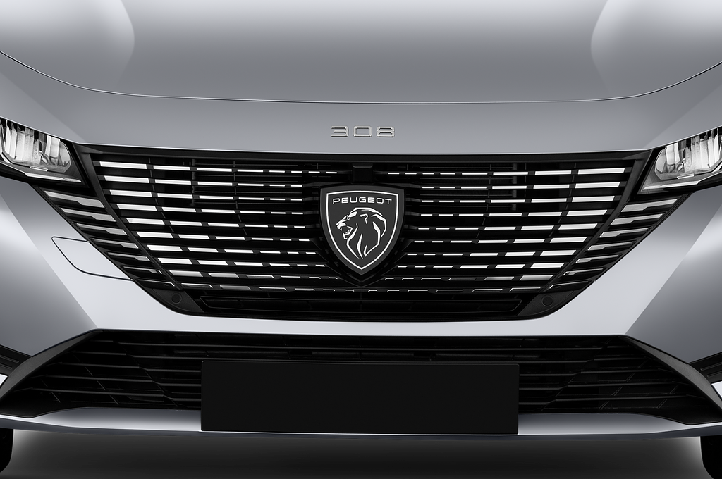 Peugeot 308 SW (Baujahr 2024) Allure 5 Türen Kühlergrill und Scheinwerfer