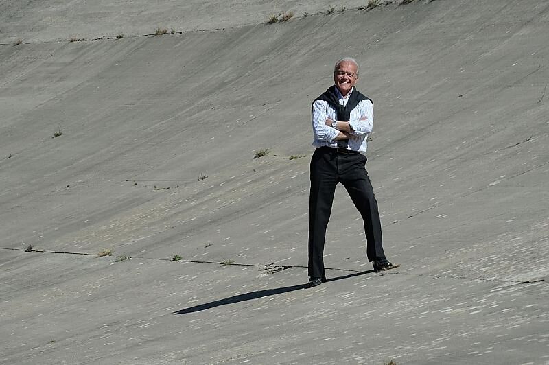 Salvador Mora dreht immer noch gerne seine Runden