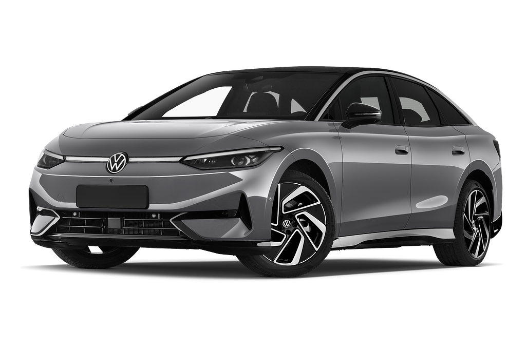 Volkswagen ID.7 (Baujahr 2024) Pro 5 Türen seitlich vorne mit Felge