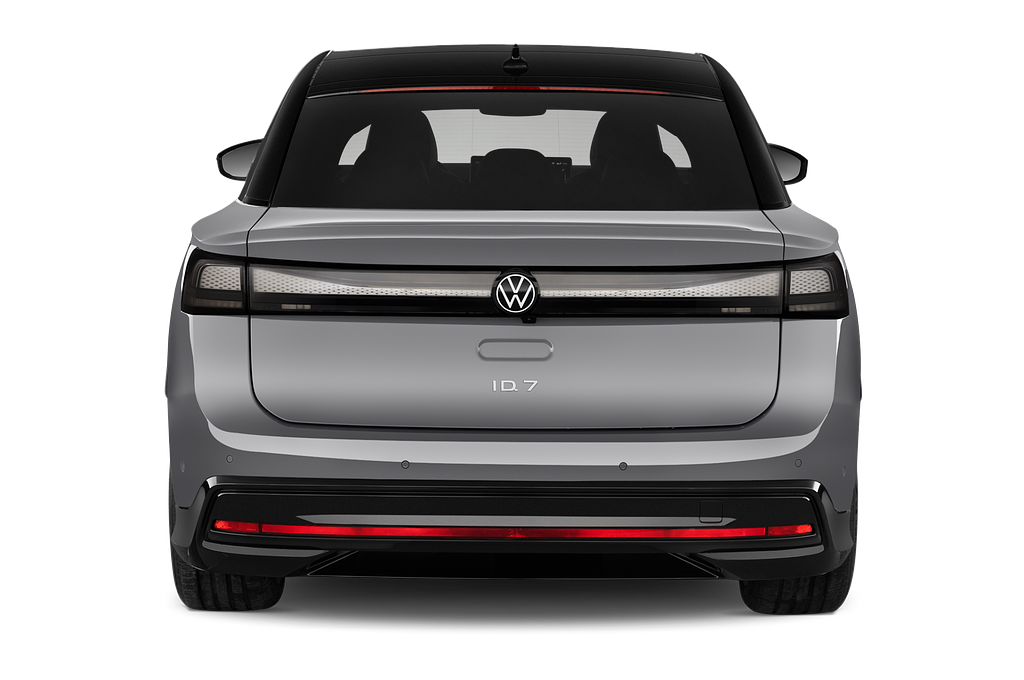 Volkswagen ID.7 (Baujahr 2024) Pro 5 Türen Heckansicht
