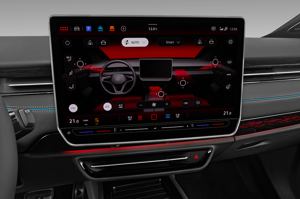 Volkswagen ID.7 (Baujahr 2024) Pro 5 Türen Temperatur und Klimaanlage
