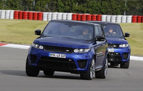Range Rover Sport SVR - Elefantenrennen Range Rover Sport SVR - Elefantenrennen