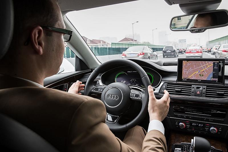 Im Shanghaier Stop-and-go-Verkehr verlaufen die Tests zufriedenstellend