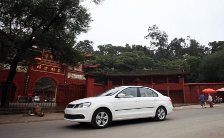 Prototypenerprobung VW Jetta und VW Santana in China