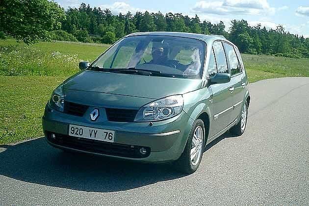 Der Renault Scénic II ist ein schickes und praktisches Auto