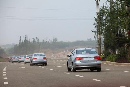 Prototypenerprobung VW Jetta und VW Santana in China