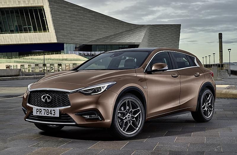 Basiert auf der Mercedes A-Klasse: Infiniti Q30.
