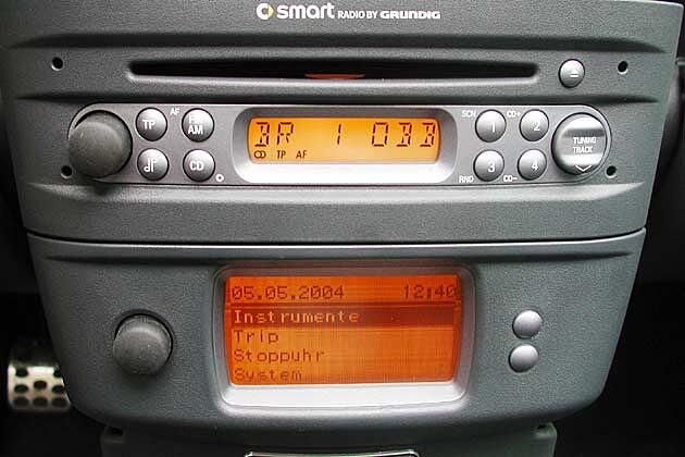Radio und Bordcomputer