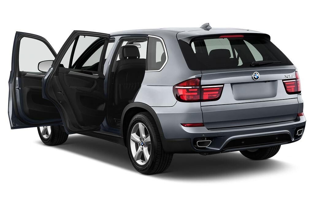 BMW X5 (Baujahr 2011) xDrive50i 5 Türen Tür geöffnet