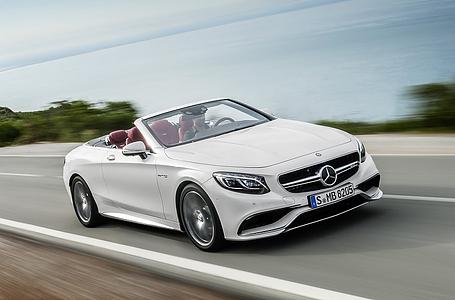 Mercedes S-Klasse Cabrio - Offene Bühnenshow