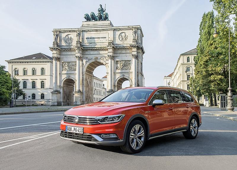 VW Passat Alltrack 2.0 TDI 4motion - unterwegs in München