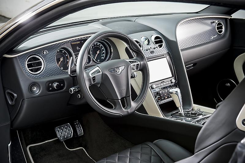 Bentley Continental GT Speed Modelljahr 2016 - der Innenraum präsentiert sich nahezu unverändert