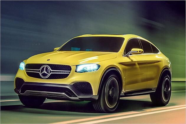 Mitte 2016 startet das GLC Coupé, welches als Studie (Bild) bereits gezeigt wurde