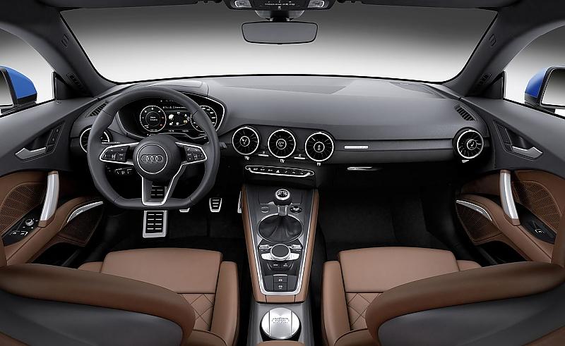 Das Cockpit ist sehr puristisch, da die Instrumente auf den Fahrer fokussiert sind