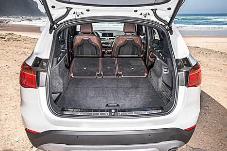 Schöner Wohnen: Im Falle eines Falles kann man im BMW X1 sogar übernachten.
