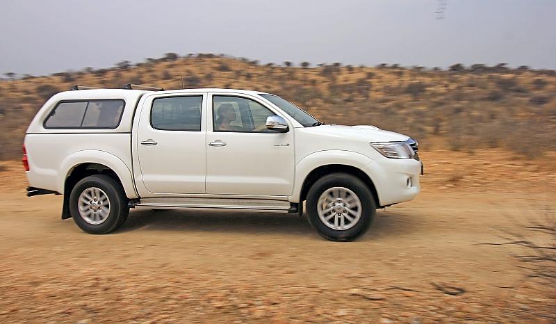 Der Toyota Hilux ist 5,26 Meter lang.