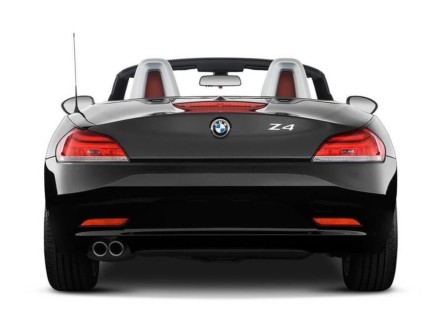 BMW Z4 (Baujahr 2010) sDrive30i 2 Türen Heckansicht