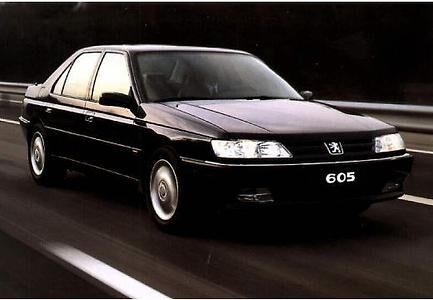 Peugeot 605 Limousine (1989–1999) 3.0 V6 24V (191 PS)
