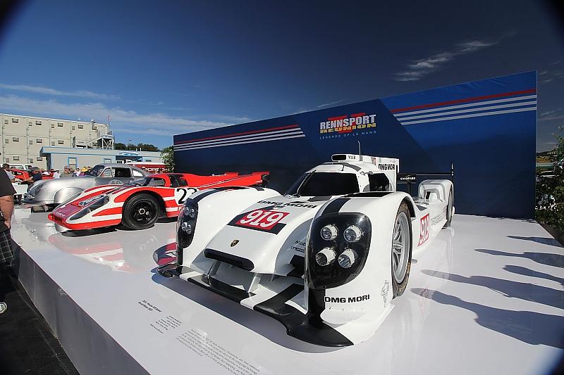 Le Mans Legends - Porsche 919 Hybrid, 917 und 356 Gmünd.