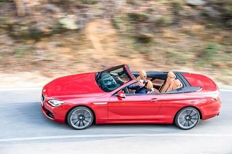 Offen für alle: Das neue 6er Cabriolet ist eher große Yacht als schnelles Sportboot.