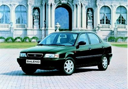 Suzuki Baleno Limousine (1995–2002) 1.6 (98 PS) Suzuki Baleno Limousine (1995–2002) 1.6 (98 PS)