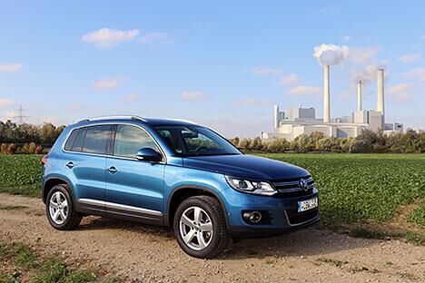 Der VW Tiguan wird sowohl mit einem On- (Trend & Fun, Sport & Style) als auch mit einem Offroad-Design (Track & Style) angeboten.