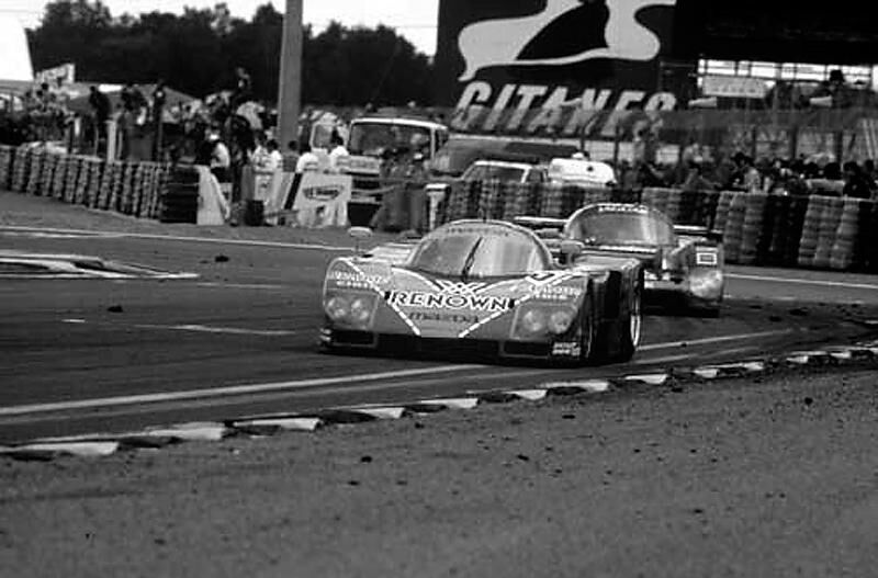 Mazda 787B in Le Mans 1991