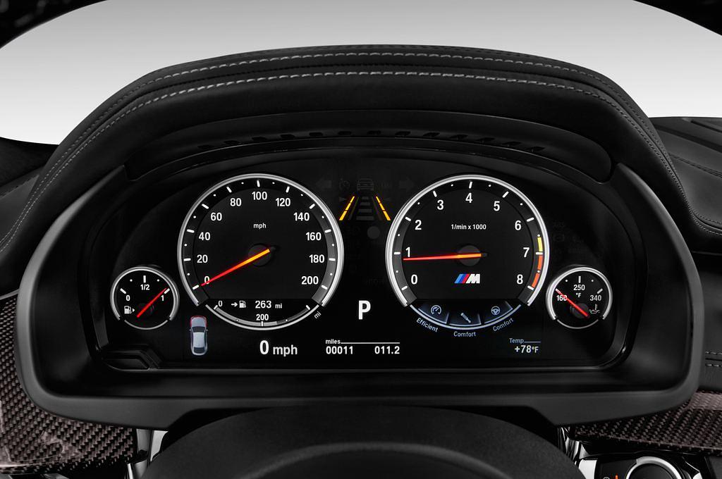 BMW X6 M (Baujahr 2016) M 5 Türen Tacho und Fahrerinstrumente