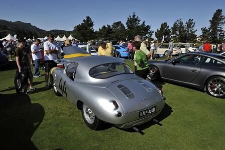 Porsche auf dem Legends of the Autobahn