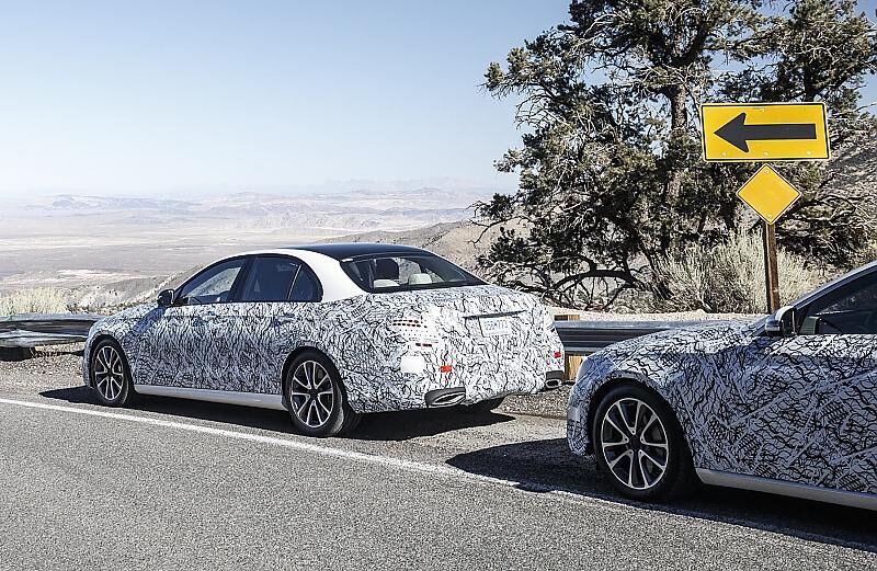 Mercedes E-Klasse 2015 Erprobung