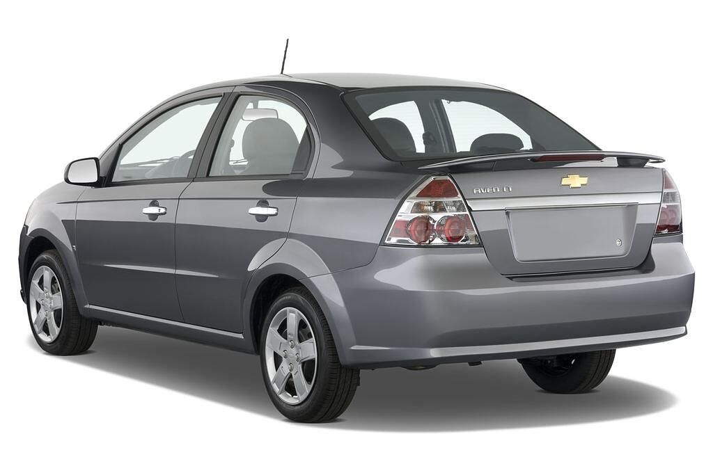 Chevrolet Aveo (Baujahr 2010) LT 4 Türen seitlich hinten