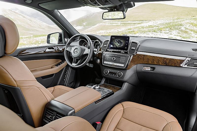 Mercedes GLS 2016 - viel Platz im Innern