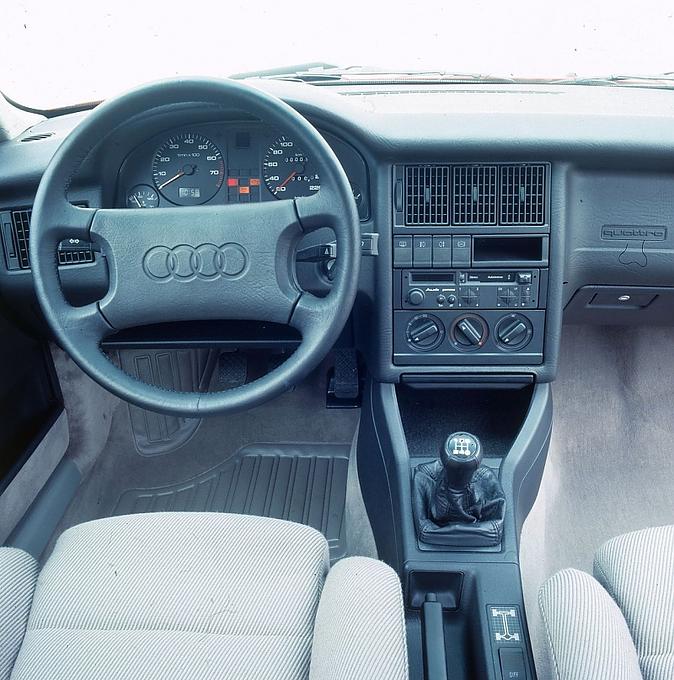 Schon 1986 waren übersichtliche Cockpits \"in\"