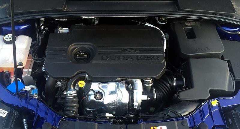 Der Vierzylinderdiesel des Ford Focus 1.5 TDCi leistet 88 kW / 120 PS