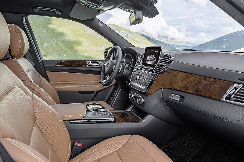 Mercedes GLS 2016 - viel Platz im Innenraum