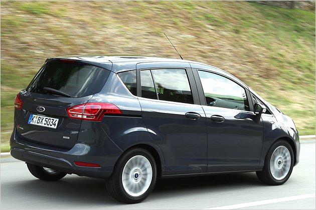 Der B-Max ist 4,08 Meter lang