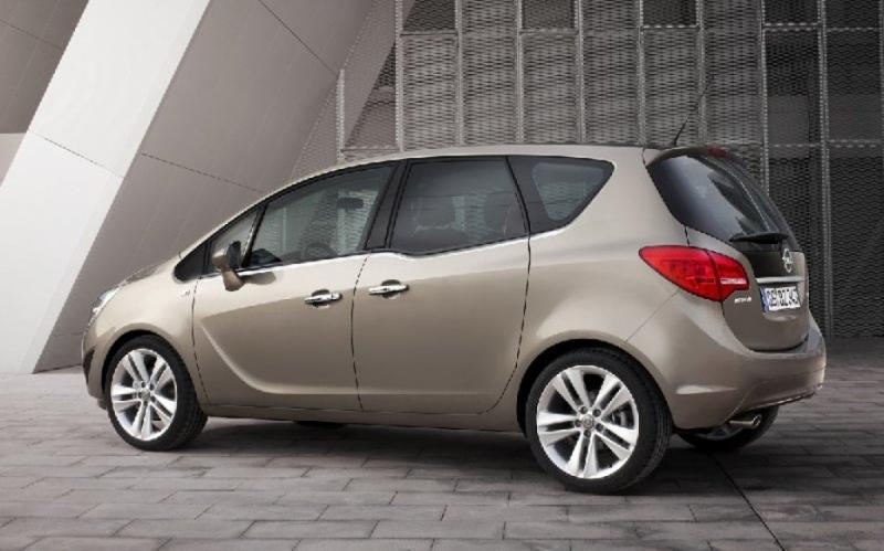 Opel Meriva - ab 2010 mit gegenläufig öffnen Türen