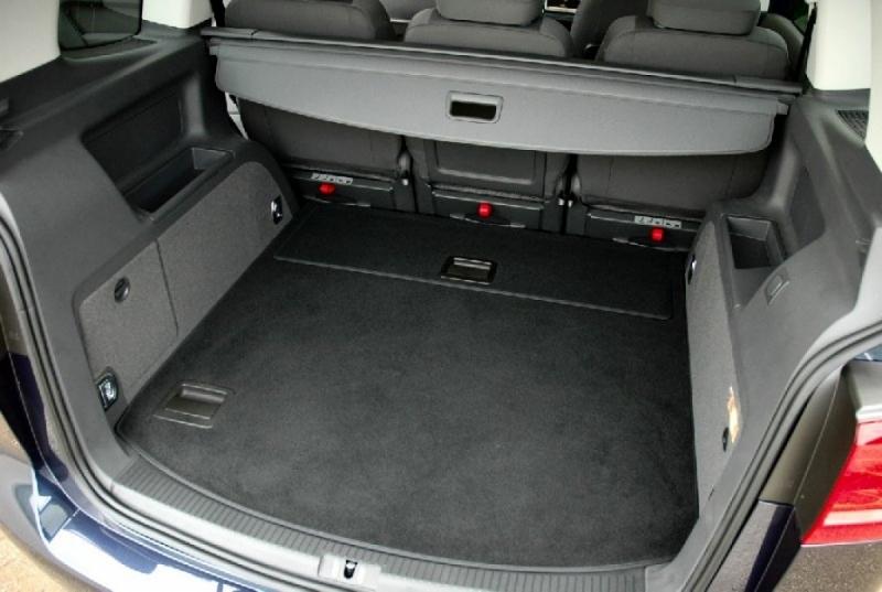 Der Laderaum des VW Touran 1.4 TSI